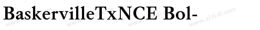 BaskervilleTxNCE Bol字体转换